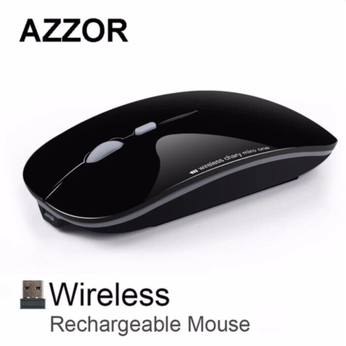 Chuột không dây, không pin AZZOR N5 - dùng sạc điện