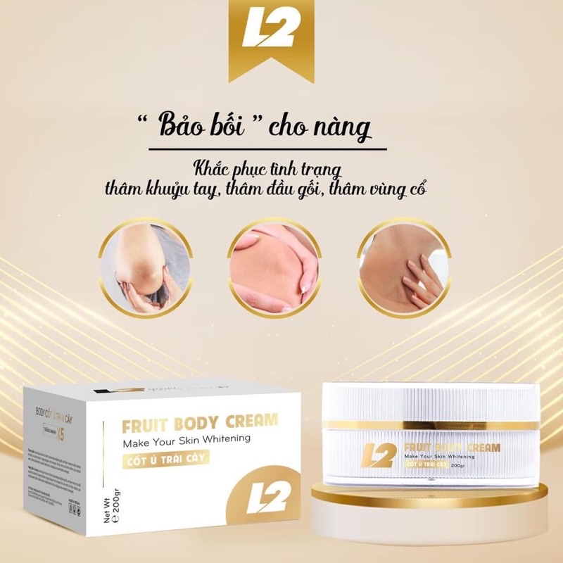 Kem Body Cốt Ủ trái Cây