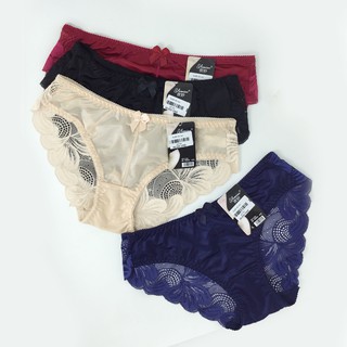 Quần Lót Cotton Lạnh Pha Ren, Mềm Mại,Thoáng Mát, Đũng Kháng Khuẩn| Quần Chip Không Đường Viền,Không Hằn Cao Cấp