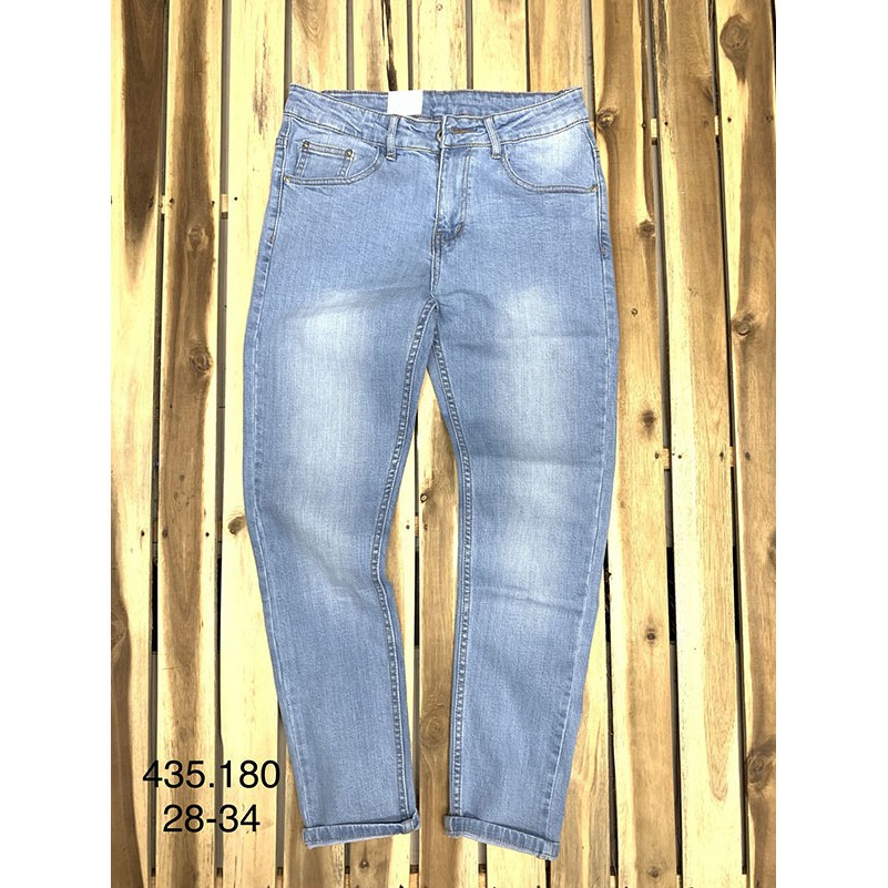 QUẦN JEAN NAM DÁNG SKINNY, QUẦN BÒ NAM, QUẦN JEAN DÀI NAM BỀN MÀU - QJ435.180