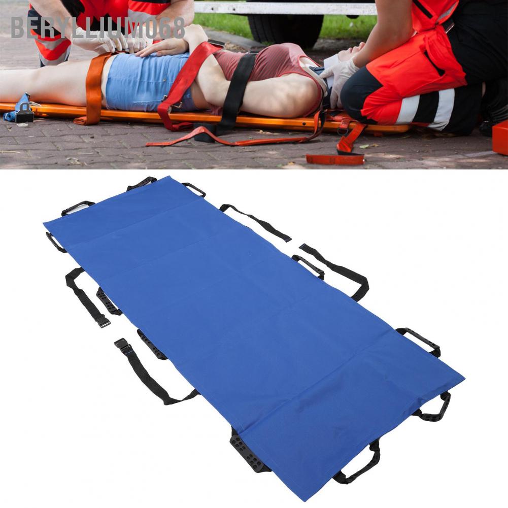 Cáng cứu thương - Cáng chuyển bệnh nhân chuyên nghiệp với 12 tay cầm cứu thương di chuyển tiện dụng - beryllium068