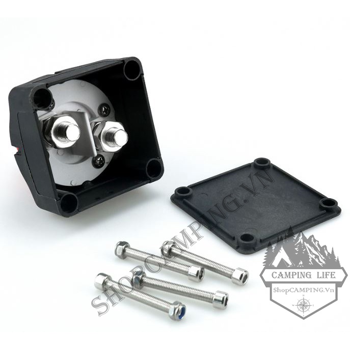 Công tắc chịu tải ngắt kết nối bảo vệ bình ắc quy xe hơi 600a - Camping VietNam