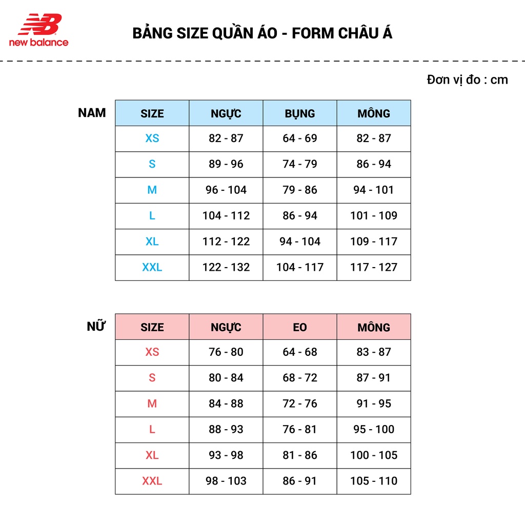 Áo thun crop top nữ NEW BALANCE Classics AWT03525BK (form châu á)