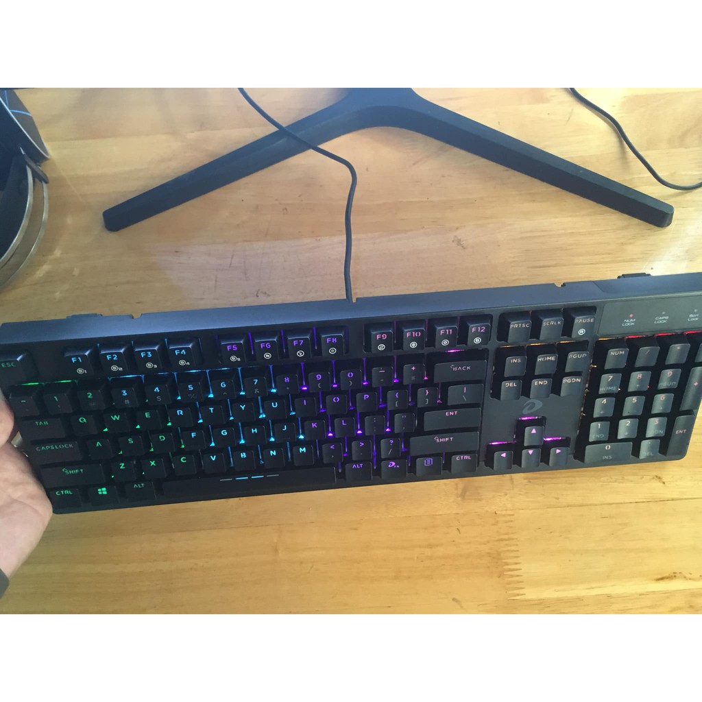 Bàn phím cơ gaming Dareu EK1280s LED Rainbow, model ek100 chính hãng công ty Mai Hoàng phân phối, likenew 98%
