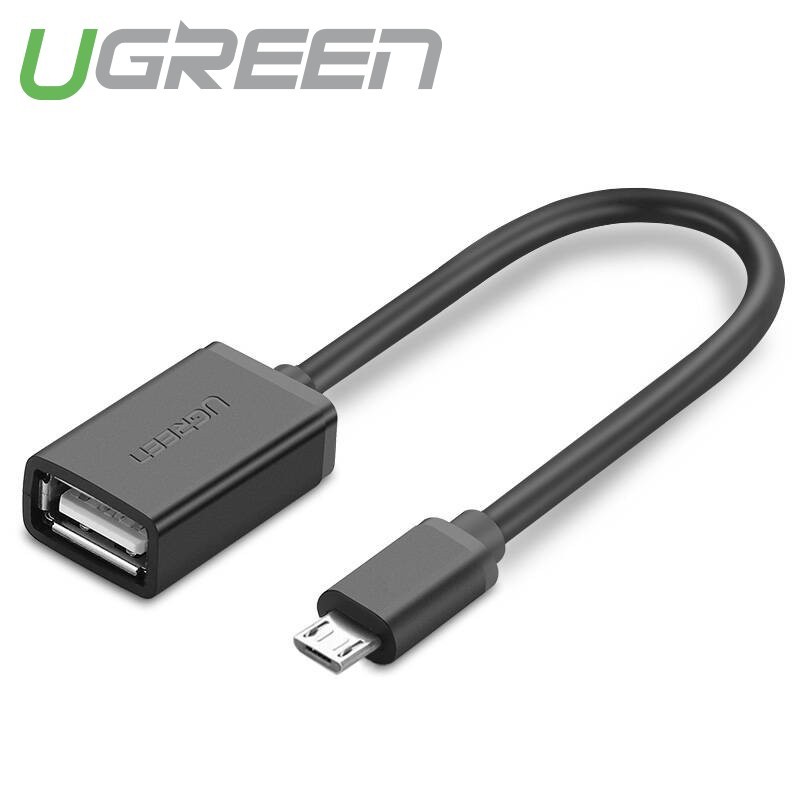 Dây Micro USB 2.0 OTG dạng tròn dài 12cm UGREEN 10396