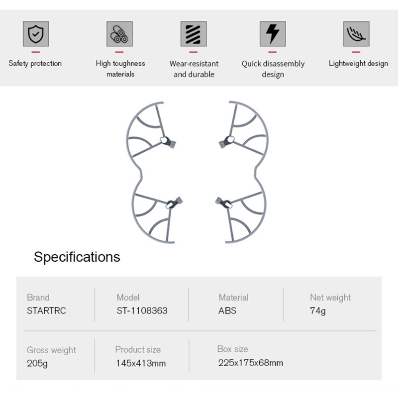 Vỏ Bảo Vệ Lưỡi Cưa Chống Va Chạm Chống Nổ Cho Mavic Air 2