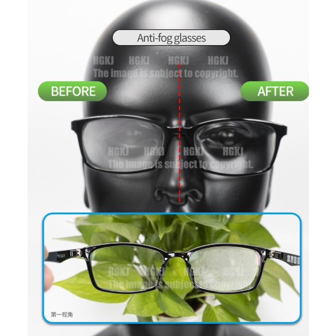 Gel chống sương mù cho mắt kính  Glasses Anti Fog - nước lau kính chống bám hơi nước mắt kiếng, kính cận, kính mát