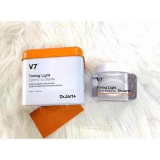 [GIÁ SỐC] Kem dưỡng trắng da Dr. Jart V7 Toning Light FULLSIZE 50ML FREESHIP TOÀN QUỐC