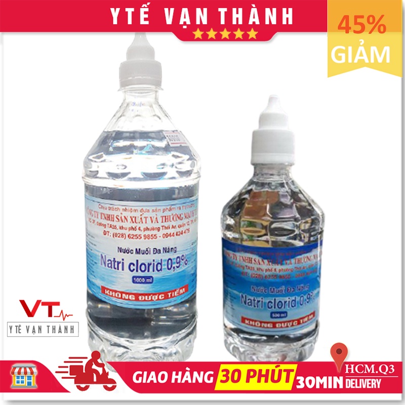 ✅ Nước Muối Sinh Lý: Nam Hà - VT0398