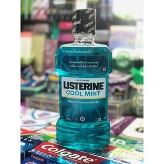 Nước súc miệng listerine chai 750ml , 250ml