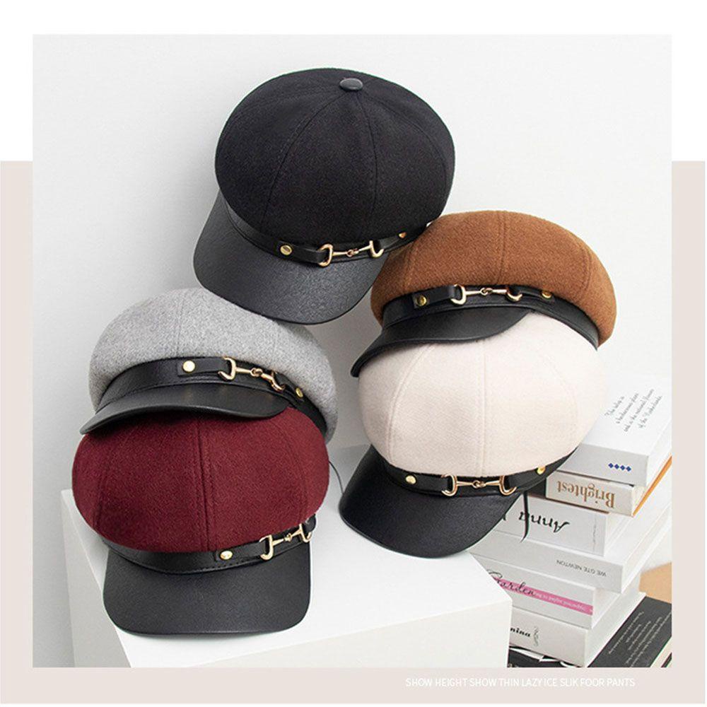 Nón Beret Len Thời Trang Vintage Cho Nữ