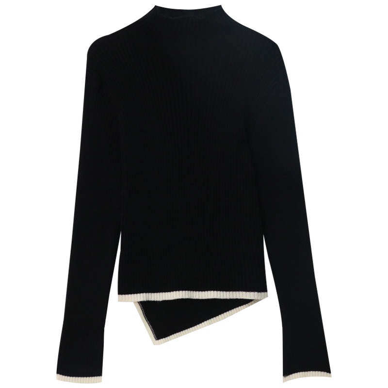 Áo Sweater Cổ Lọ Thiết Kế Mới Thời Trang Mùa Đông Theo Phong Cách Hàn Quốc Cho Nữ