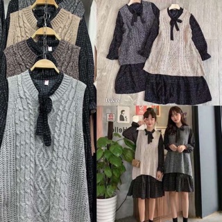 Set váy zile len 3 chi tiết