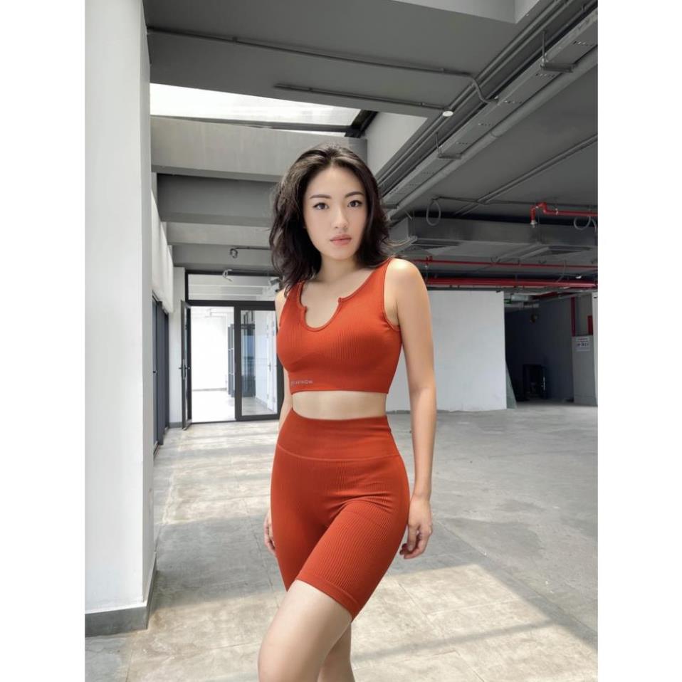 Set đồ tập gym thun gân ngắn tay DTTC_Red / Màu đỏ_STARTNOW . ~