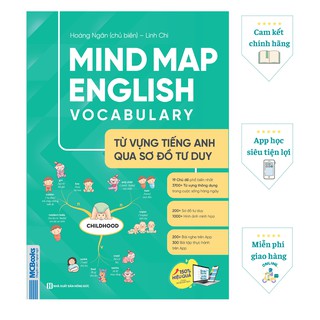 Sách - Mind Map English Vocabulary -Từ Vựng Tiếng Anh Qua Sơ Đồ Tư Duy
