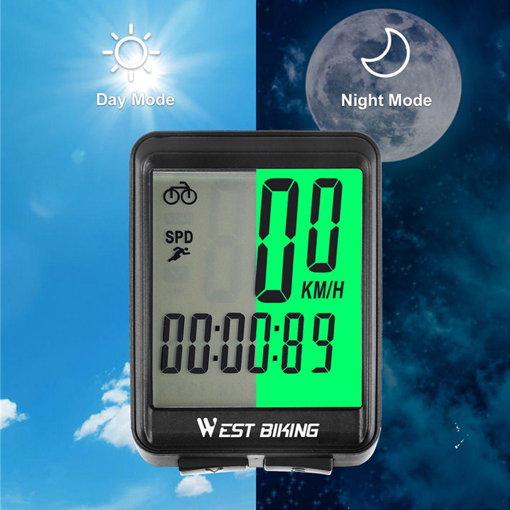 Máy Đo Tốc Độ Xe Đạp Màn Hình LCD EUTUS