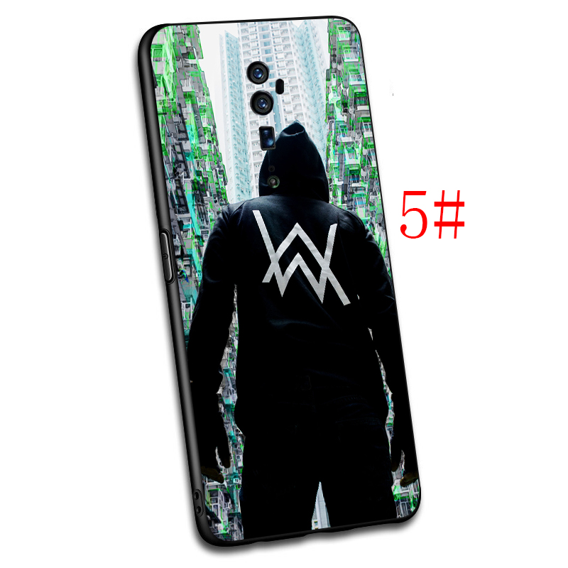 Ốp Lưng Silicone Mềm In Hình Alan Walker Cho Realme 6 Pro 6i C2 C3 C11 C12 C15 Xt X2 X50 W4 Alan Walker