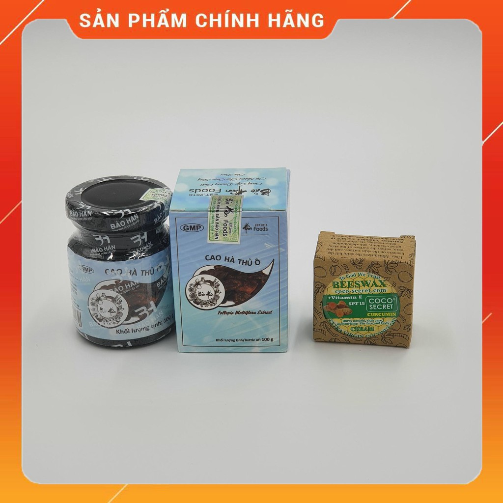 [CHÍNH HÃNG] Cao Hà Thủ Ô Bảo Hân 100g ⚡️𝐅𝐑𝐄𝐄 𝐒𝐇𝐈𝐏⚡️ Xanh Tóc Đỏ Da Cùng La Yến Team | BigBuy360 - bigbuy360.vn