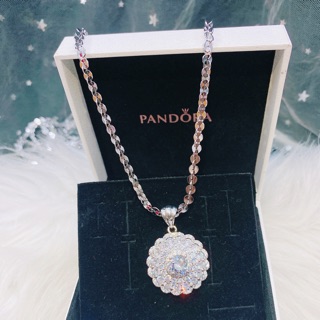 Dây mặt hoa mạ bạch kim