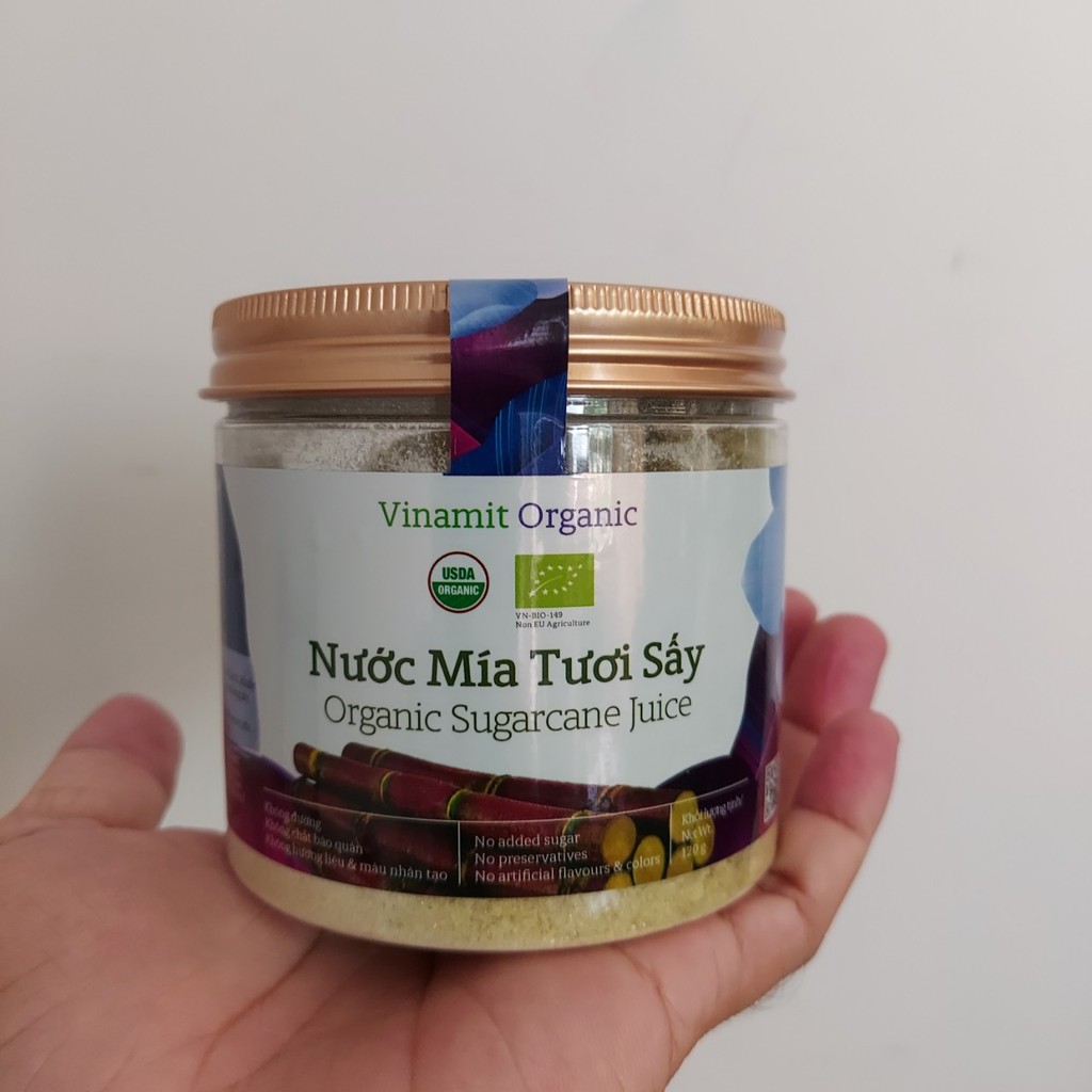 Nước mía tươi sấy khô Vinamit 120g
