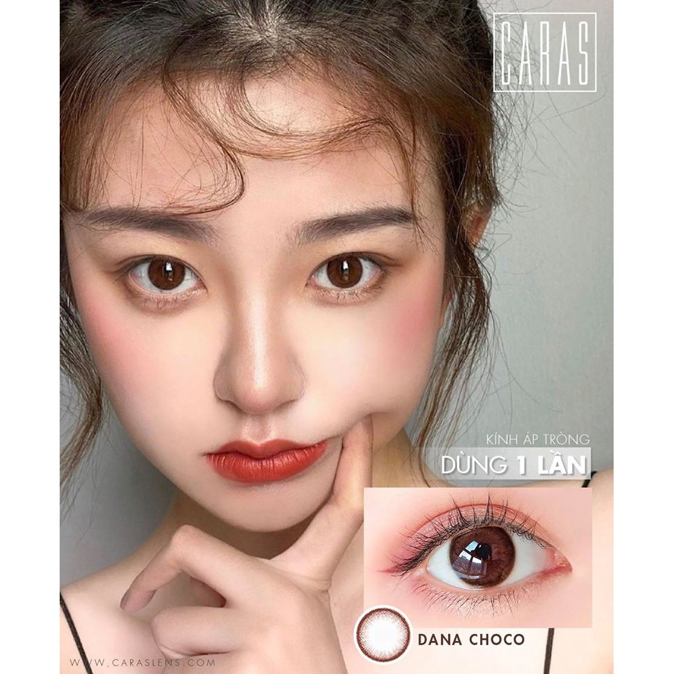 Lens Nâu Choco tự nhiên hot 2020- Cam Kết Chính Hãng