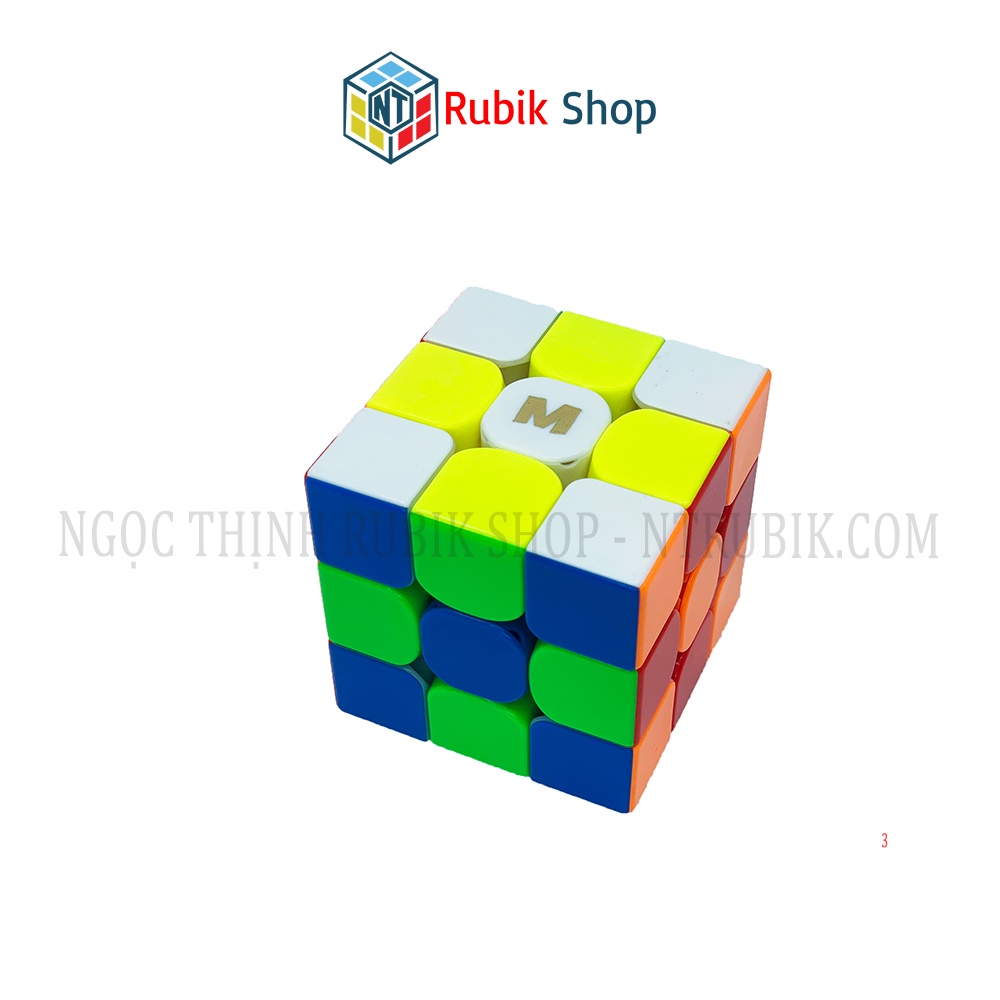 [Giá rẻ Vô Địch] Rubik 3x3x3 YongJun MGC Elite Stickerless/ Đen (Hãng Mod M)