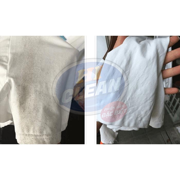 [Combo] Chất tẩy trắng quần áo MÀU + TRẮNG - Hi Clean - Nhập khẩu Hàn Quốc chính hãng làm sạch mọi vết bẩn cứng đầu