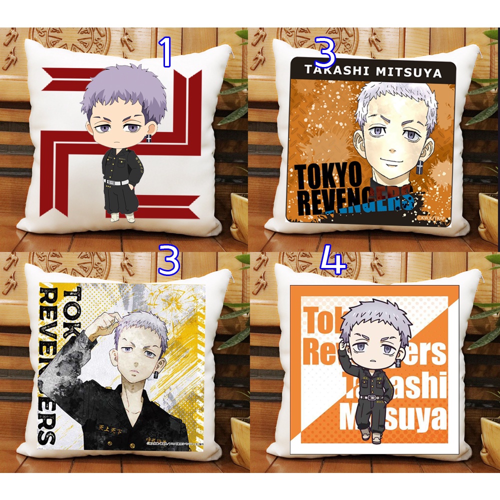 Gối Mitsuya Takashi TokyoRevengerss-Kịch Trường Của Takemichi gối hình vuông M0305