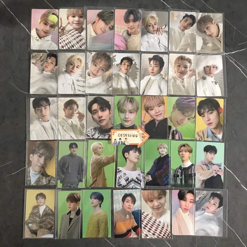 Thẻ Ảnh Nhóm Nhạc Seventeen Ainochikara Nhật Bản