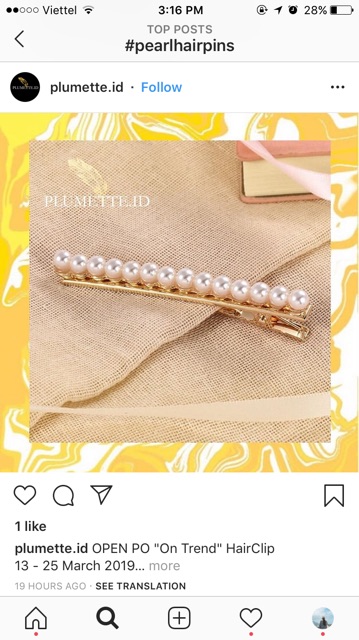 Cặp ngọc dài đơn giản | BigBuy360 - bigbuy360.vn