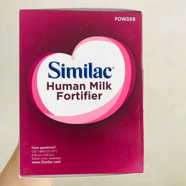 THANH LÝ 23 GÓI SIMILAC HUMAN MILK FORTIFIER - SỮA TỐT NHẤT CHO TRẺ SINH NON