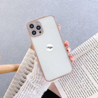 Ốp Điện Thoại Silicon Mềm Trong Suốt Mạ Viền Dáng Vuông Cho iPhone 13 12 11 Pro MAX Mini X XS MAX XR SE 2022 2020 6 6S 7 8 Plus