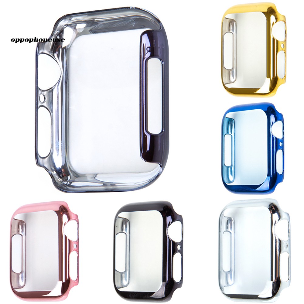 【OPHE】44mm Electroplating PC Case Cover Protector for Apple Watch iWatch 4 Series