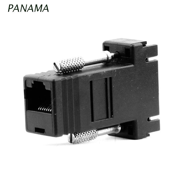 Đầu Chuyển Đổi Vga Sang Lan Cat5 Cat5E / 6 Rj45 Ethernet Female