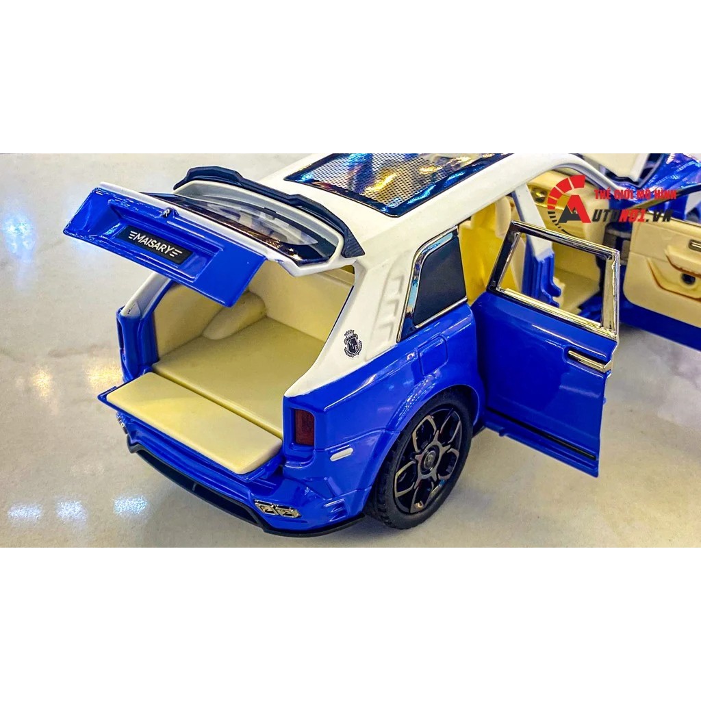 Mô hình xe Rolls Royce Cullinan Pull Back 7 cửa tỉ lệ 1:22 Double Horse 8089