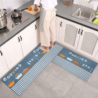 Set 2 thảm lót chân bếp 1.2m + 0.6m