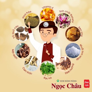 Kem đánh răng dược liệu Ngọc Châu