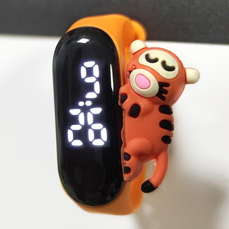 Đồng hồ ZGO DISNEY bằng silicon thiết kế hoạt hình đáng yêu cho trẻ em