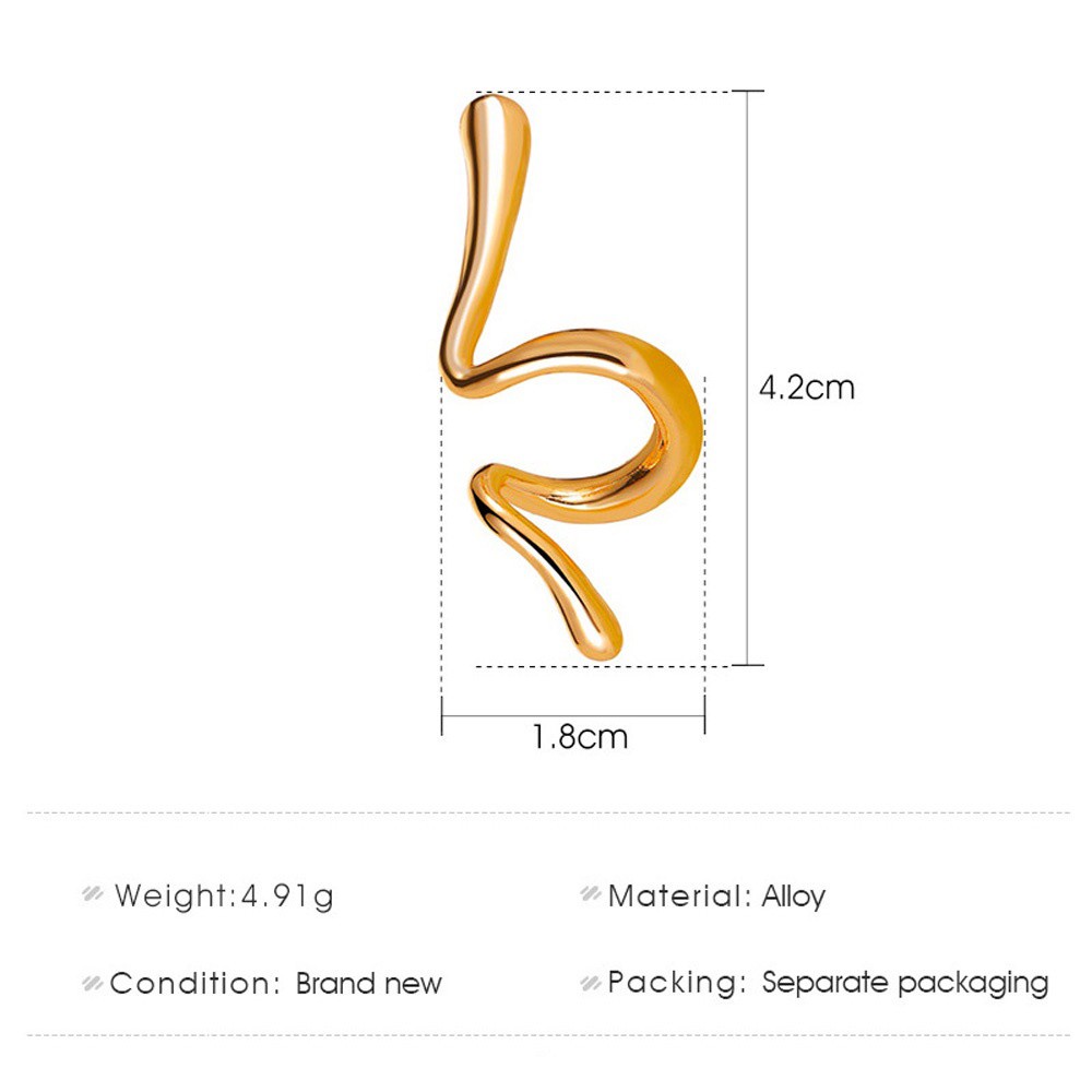 Khuyên vài tai SKJK thiết kế rắn phong cách punk mới cho nữ