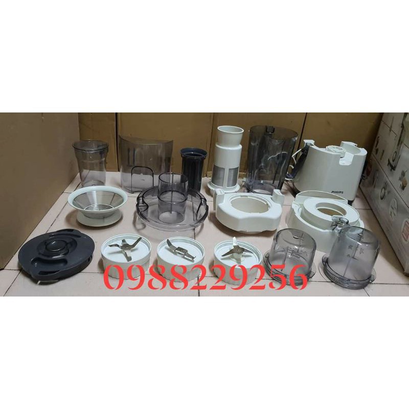 Phụ kiện máy xay ép đa năng Philip HR1811 HR1847 hàng chính hãng