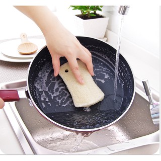 Đồ rửa chén bằng xơ mướp