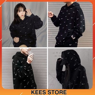 Áo hoodie swoosh thêu full vải nỉ - hàng chất lượng