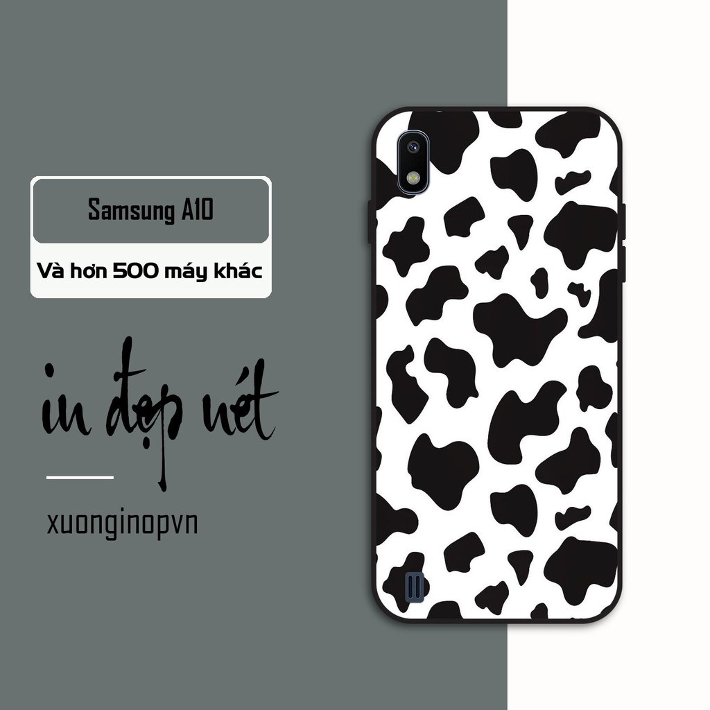 Ốp lưng Samsung A01/ A01 Core/ A02s/ A10/ A10s in hình bò sữa cute | BigBuy360 - bigbuy360.vn