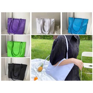 Large capacity simple nylon  bag Woman bag handbag sling tote bag