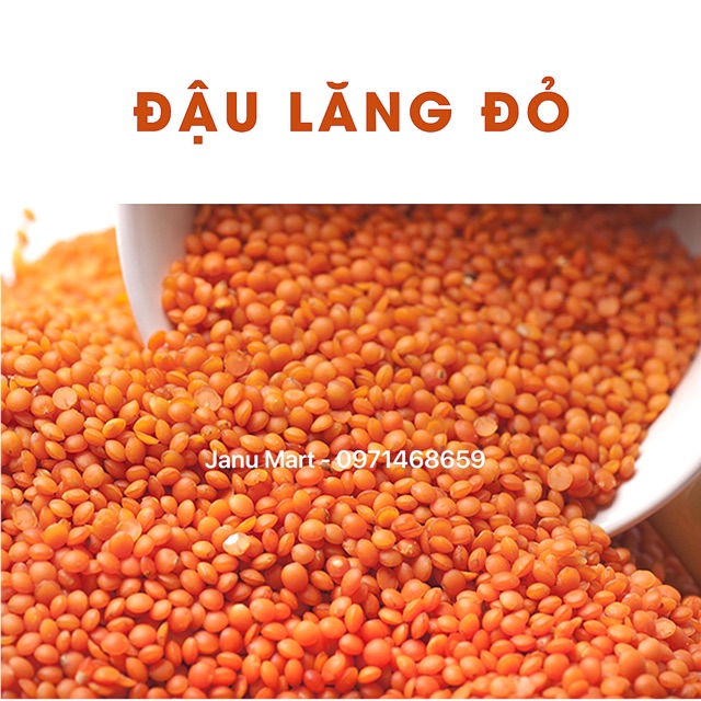 500g ĐẬU LĂNG ĐỎ NGUYÊN HẠT