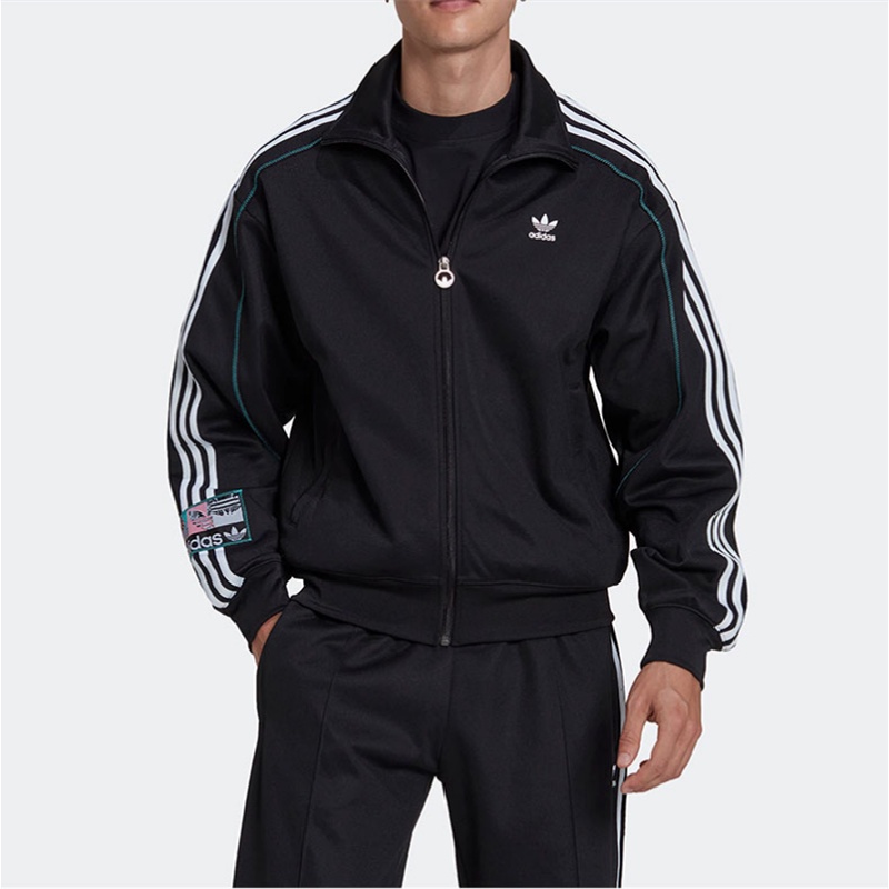 Áo Khoác Nam Cổ Đứng Có Dây Kéo Adidas 100% HS2628