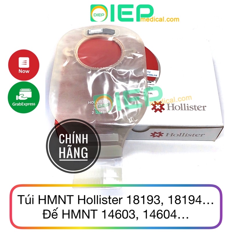 ✅ Hollister 18193, 18194, 14603, 14604, 8331 - Túi Và Đế Hậu Môn Nhân Tạo 2 Mảnh, Đế Rời, Có Bộ Lọc Mùi, Chính Hãng