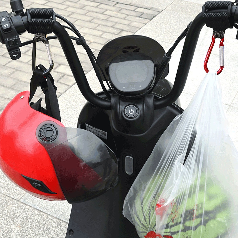 Móc Treo Đồ Đa Năng Bằng Hợp Kim Nhôm Gắn Tay Lái Xe Đạp