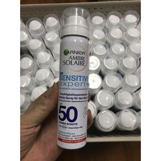 Xịt chống nắng cho mặt Garnier với chỉ số chống nắng LSF50