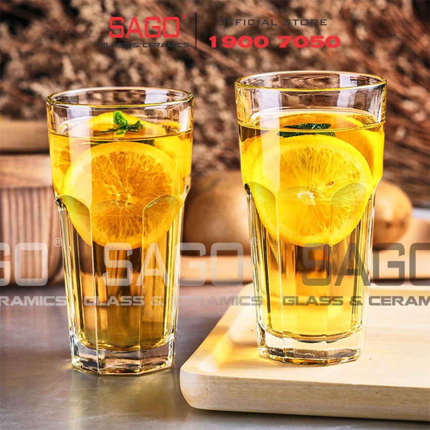 Ly Thủy Tinh Cường Lực Gibraltar Cooler ( DuraTuff ) 355ml , 473ml | Tùy Chọn Dung Tích